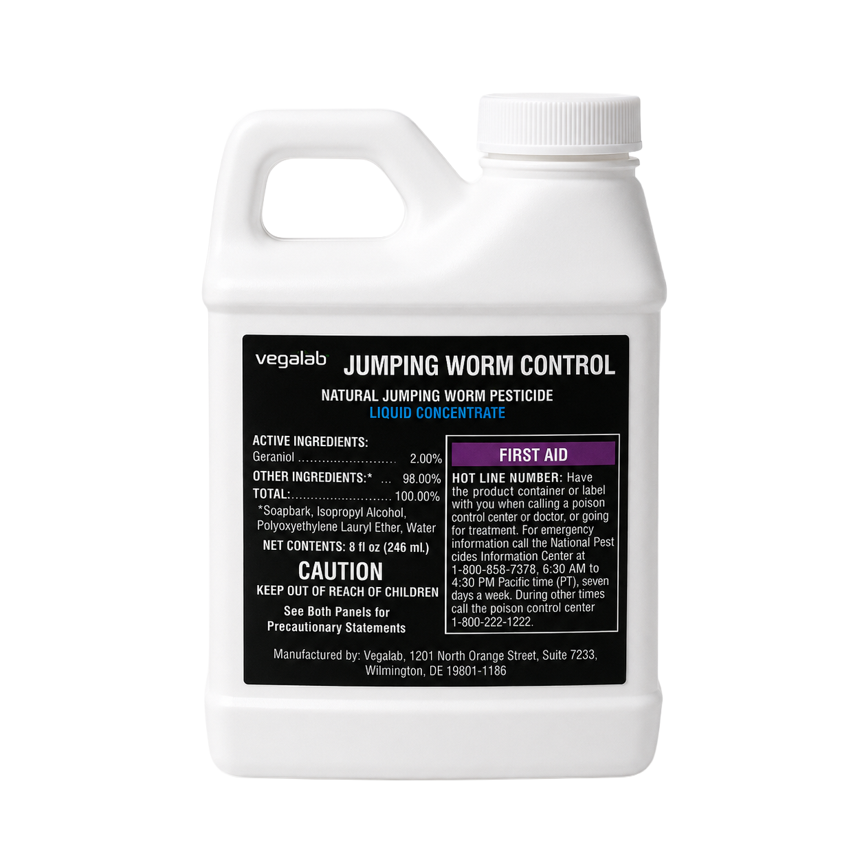 Vegalab Jumping Worm Control