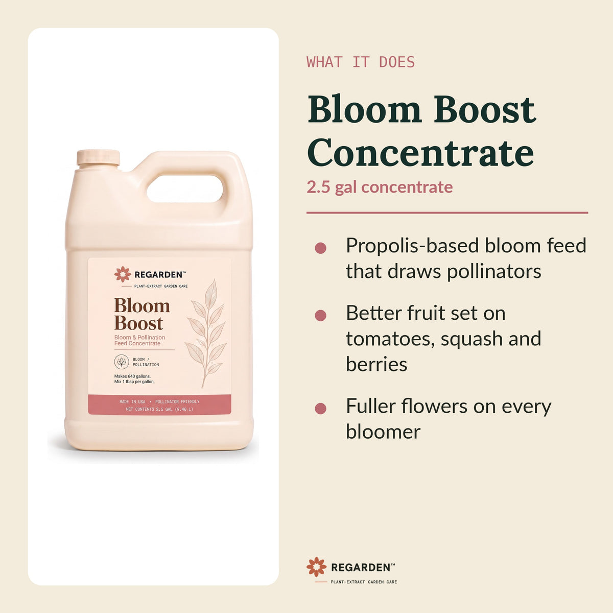 Regarden Bloom Boost Concentrate 2.5 Gallon