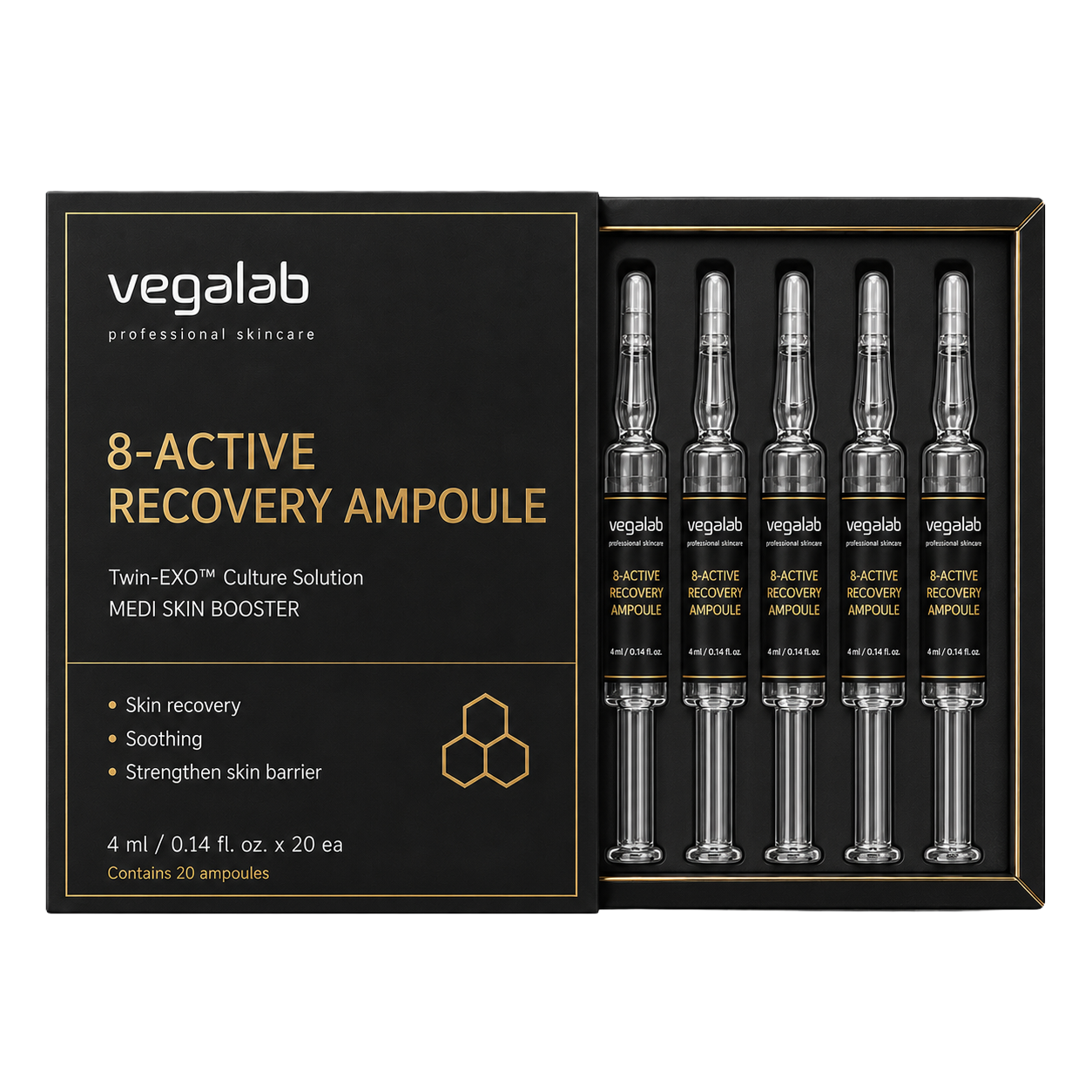 Vegalab 8-Active Recovery Ampoule